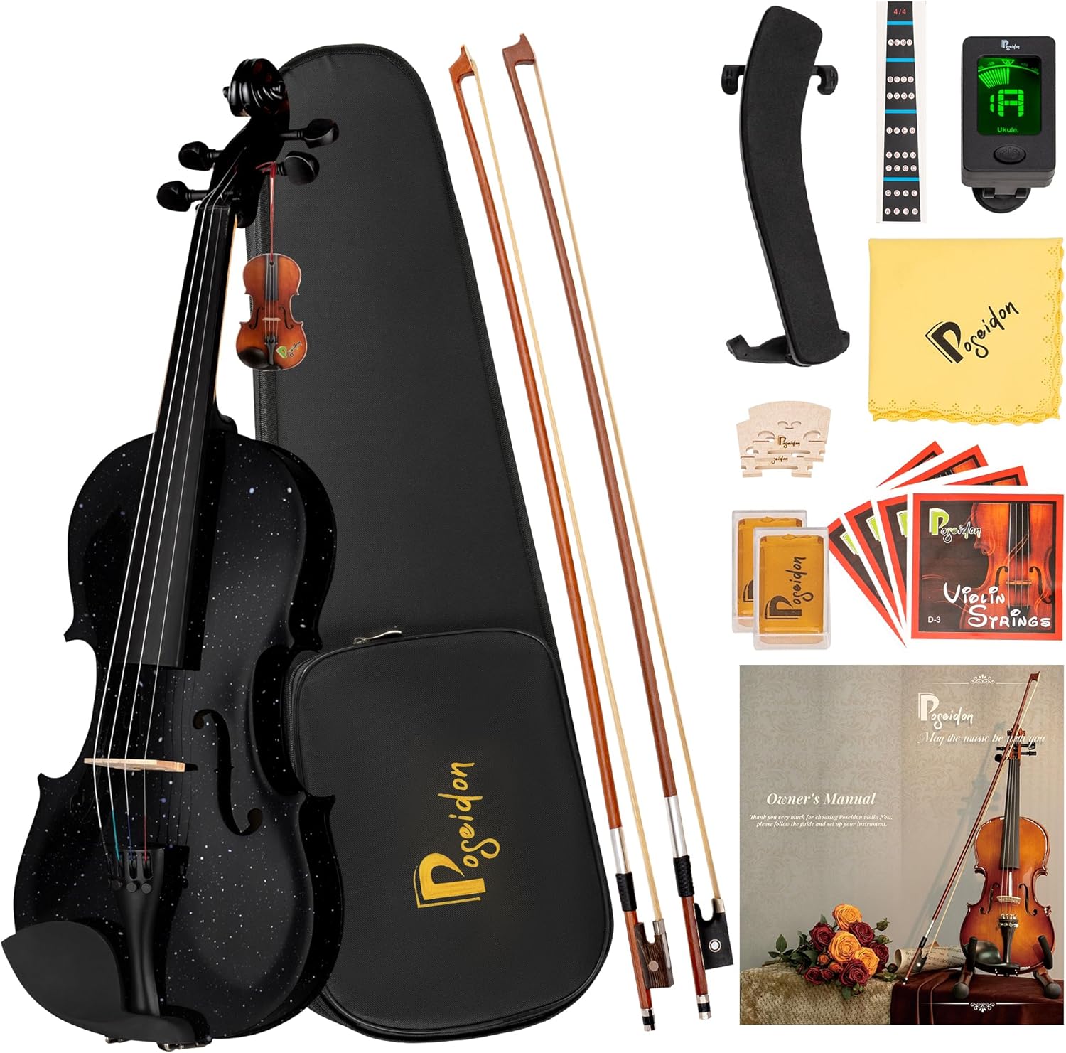 Violin Rosin Bow - Half Size Violin Kit for Beginner