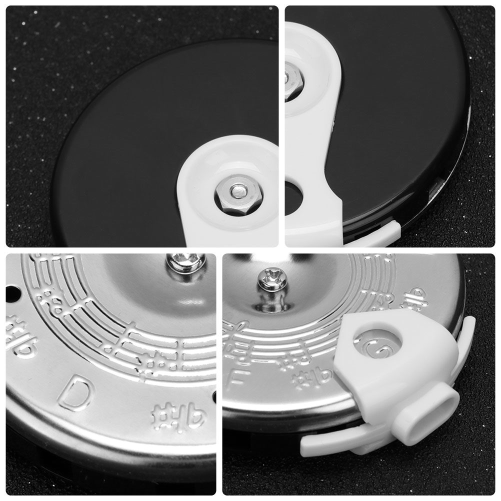 Pitch Pipe Key - 2Pcs Pitch Pipe Guitar Tuner 13