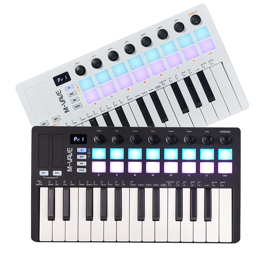 Midi Controller Pad - M-VAVE SMK-25 II 25 Key MIDI