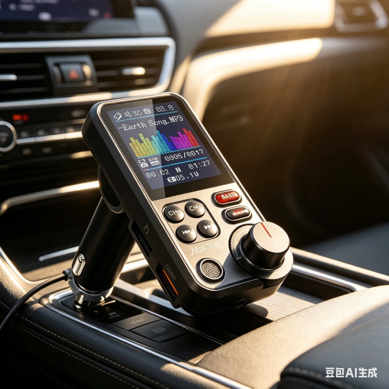 Audio Music Car - 1.8 Inch Car Audio FM Transmitter