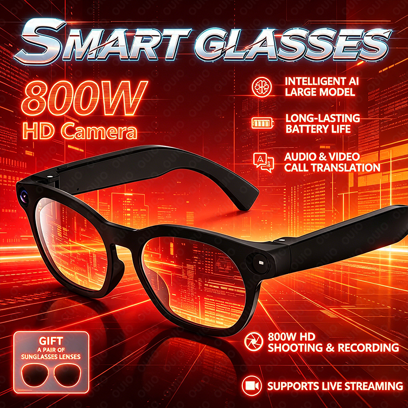 Audio Music To Video Ai - 2026 New Smart Glasses 800W HD
