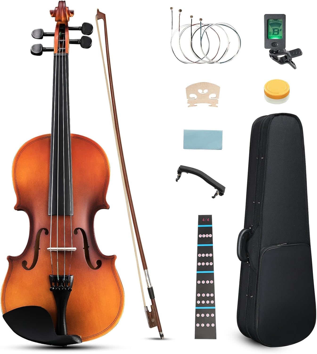 Violin Rosin Bow - Full Size Acoustic Fiddle 4/4 Violin