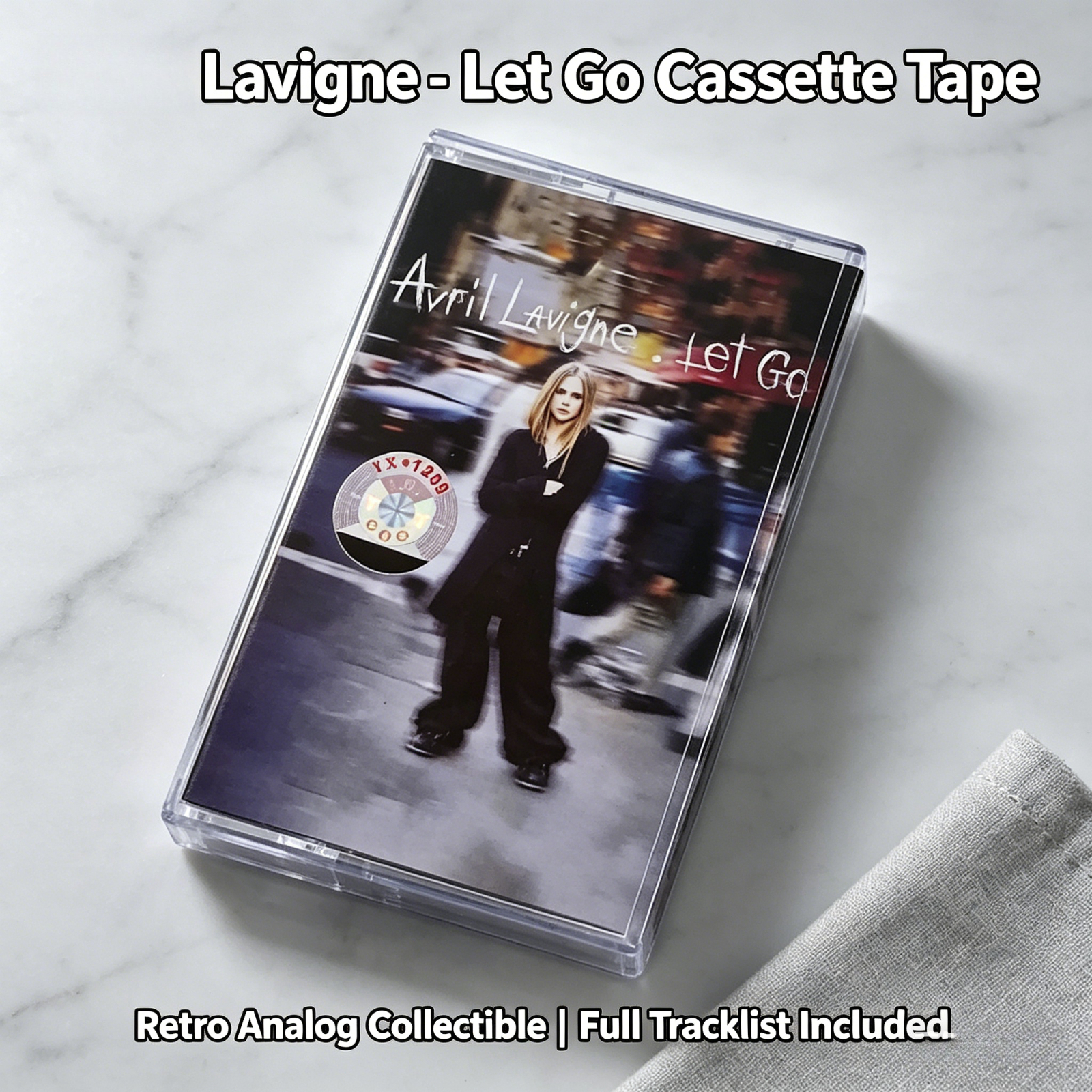 Audio With Music - Let Go Album Cassette Tape, Retro