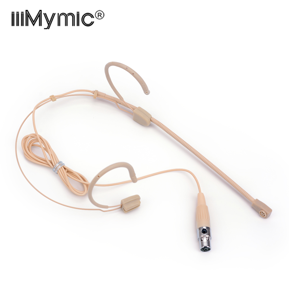 Xlr Microphone Condenser - Professional Unidirectional 4-Pin Headset Condenser Microphone