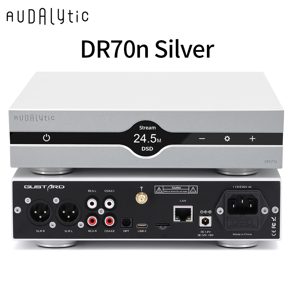 Gustard Audalytic DR70n&DR70 h - Audio Music Hifi reseña y precio