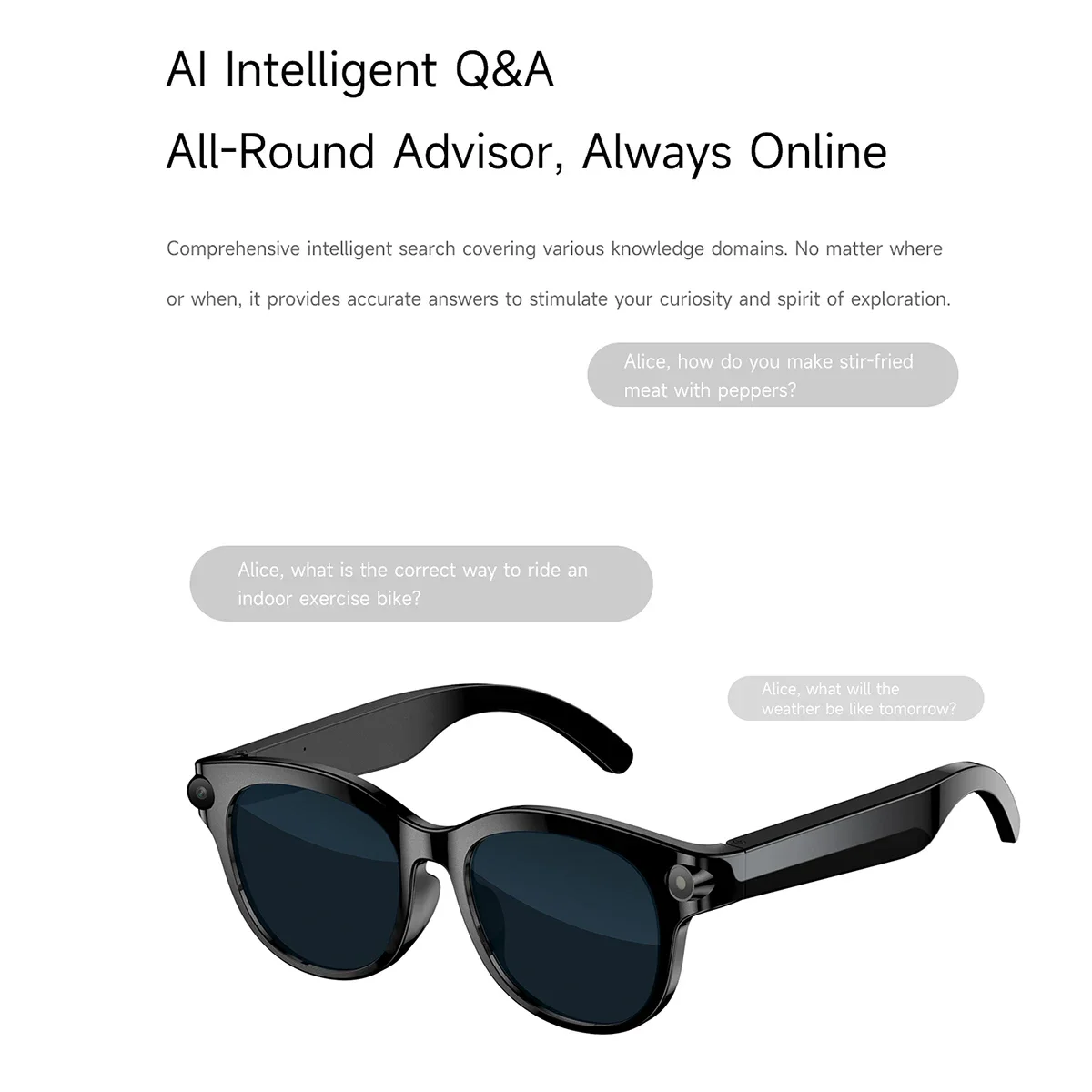 AI Sunglasses for Men with Rea - Audio Music To Video Ai reseña y precio