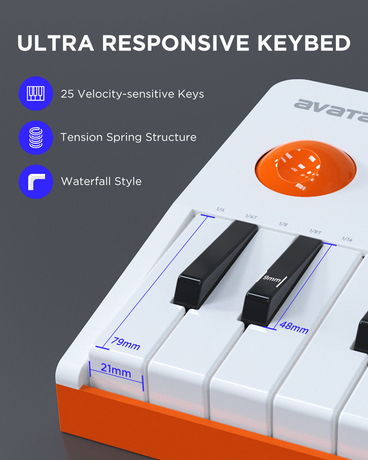 EMK-25 Wireless Midi Keyboard  - Midi Controller Pad reseña y precio