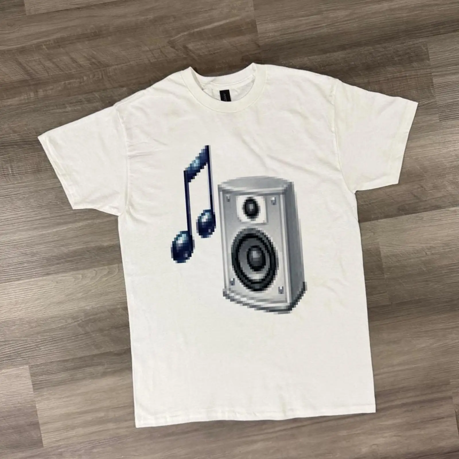 Y2K Retro Pixel Art Music Note - Audio Music Notes reseña y precio