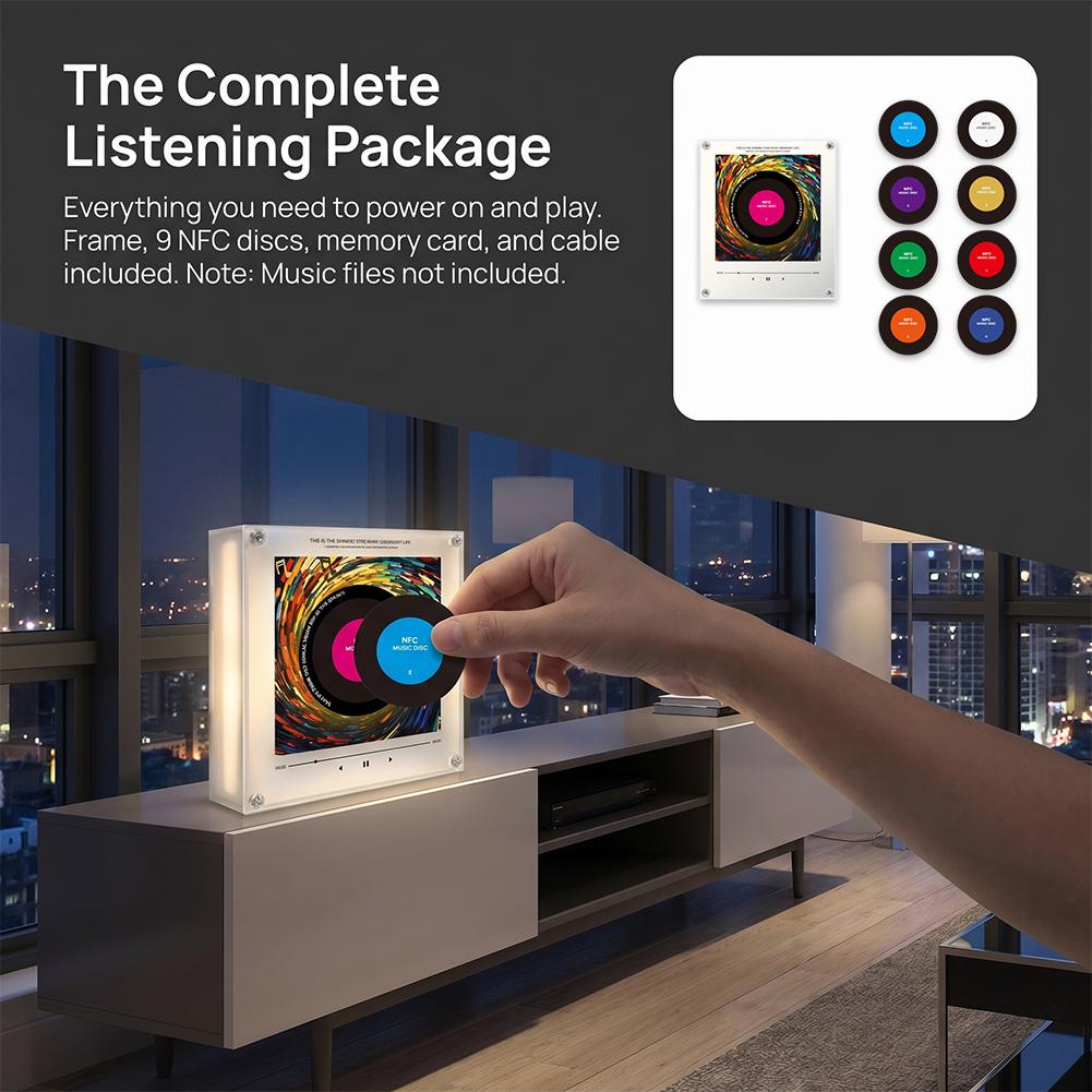 NFC Sensing Song Player Night  - Music Song Audio reseña y precio