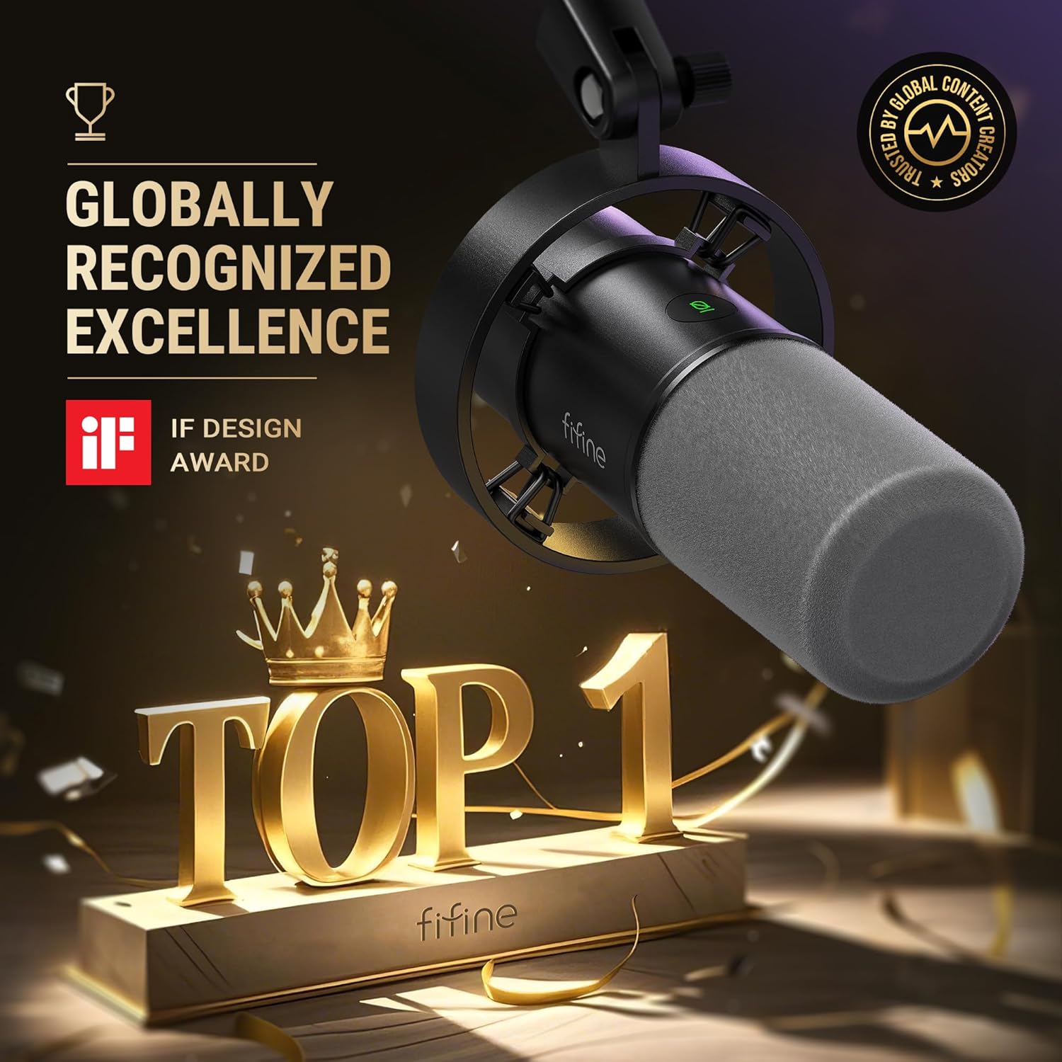 Dynamic XLR/USB Podcast Microp - Xlr Microphone Condenser reseña y precio