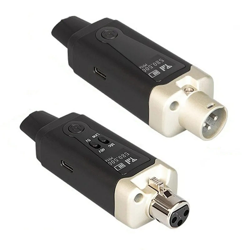 UHF Microphone Adapter Wireles - Xlr Microphone Condenser reseña y precio