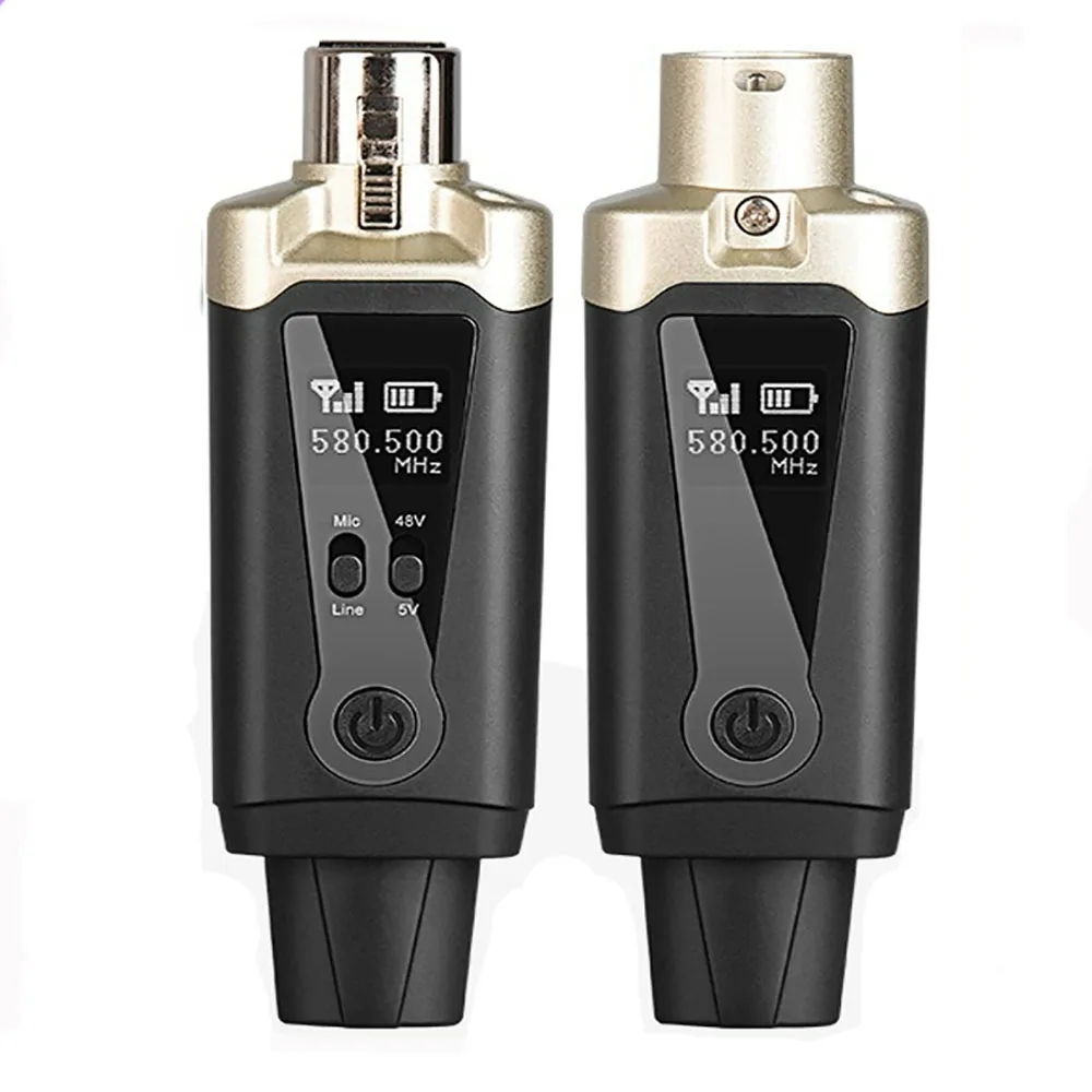 UHF Microphone Adapter Wireles - Xlr Microphone Condenser reseña y precio