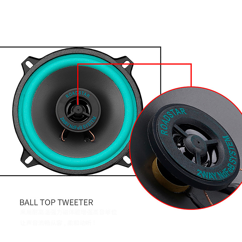 4/5/6 Inch 100W 2-Way Car HIFI - Audio Music Hifi reseña y precio