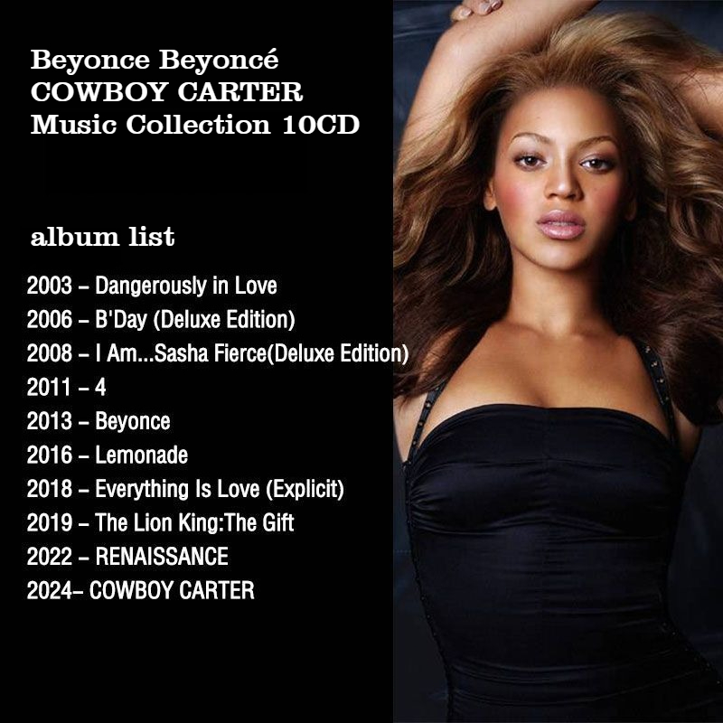 Beyonce 10CD Music Album Colle - Audio With Music reseña y precio
