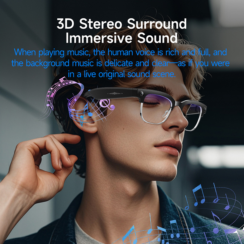 Smart Camera Glasses Photo and - Audio Music To Video Ai reseña y precio
