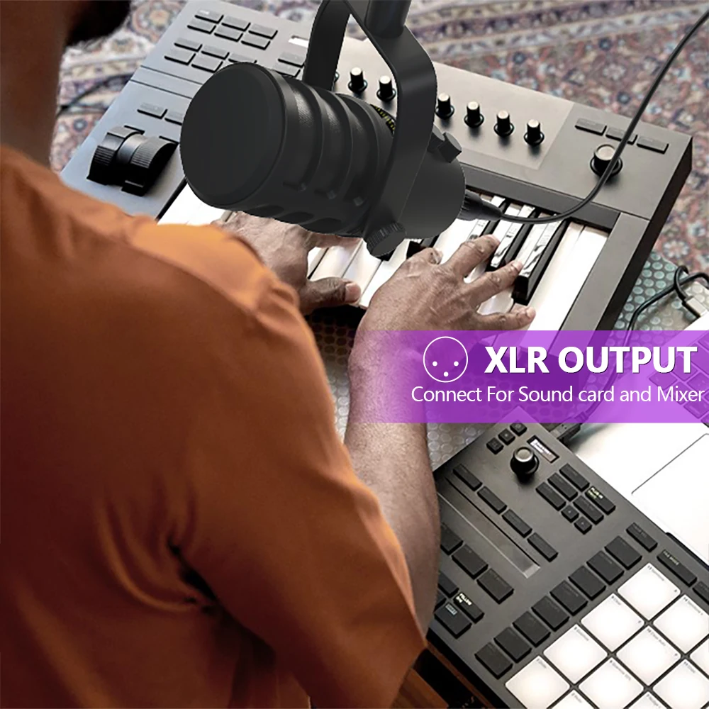 Haomuren Professional Dynamic  - Xlr Microphone Condenser reseña y precio