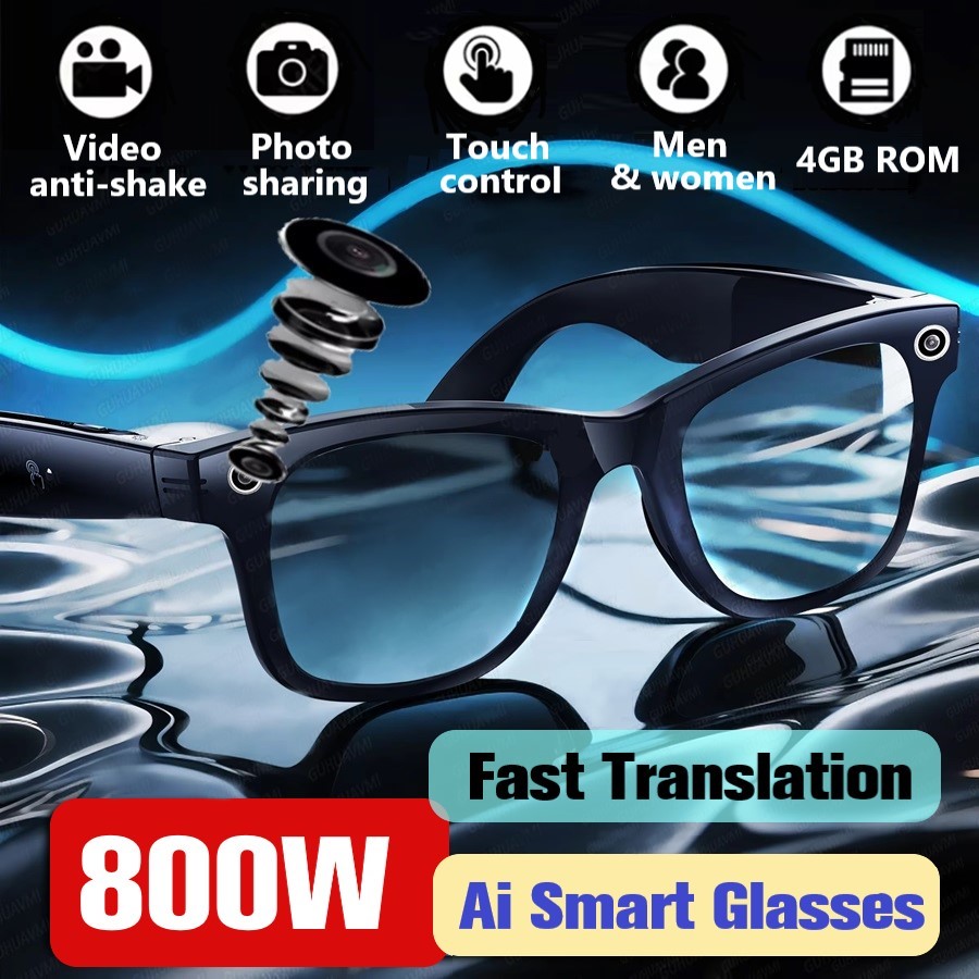 Trending Smart Sunglasses With - Audio Music To Video Ai reseña y precio