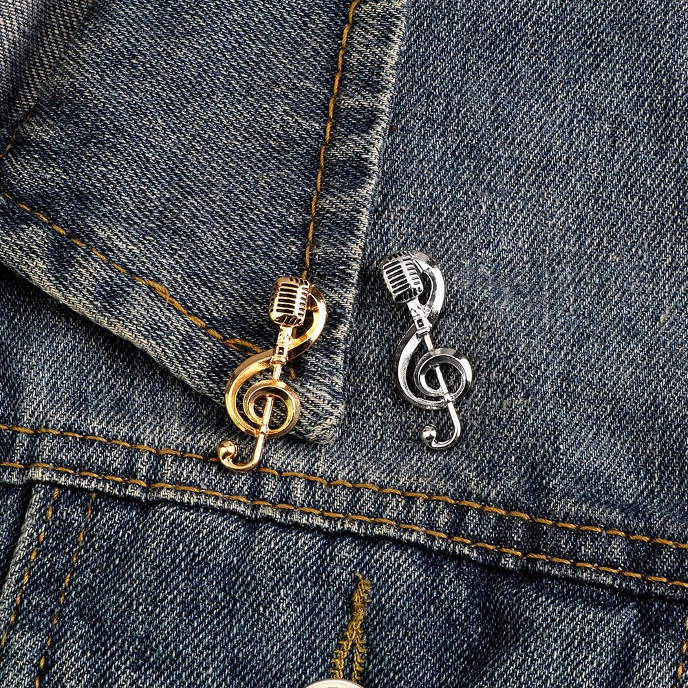 Elegant Microphone Music Note  - Audio Music Notes reseña y precio