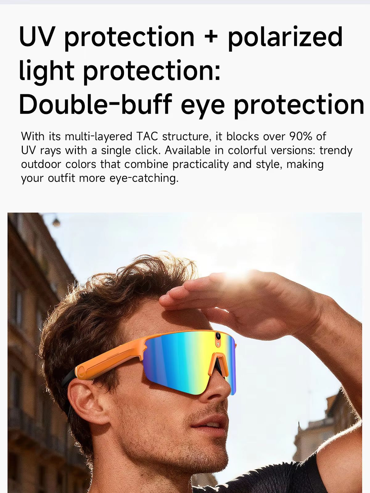 L805 AI Smart Glasses With 800 - Audio Music To Video Ai reseña y precio