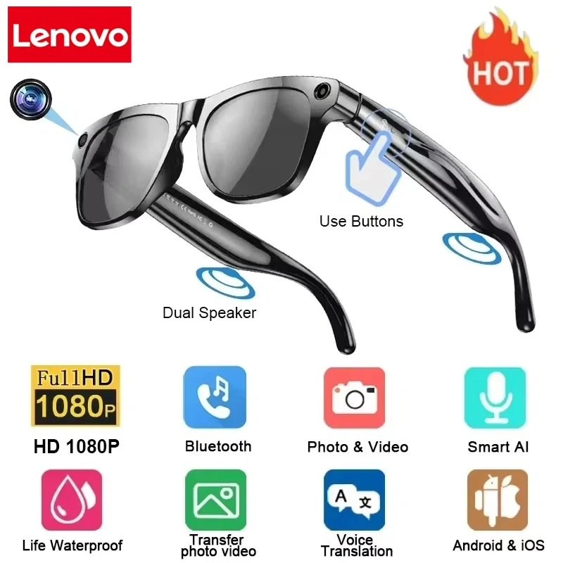 Lenovo 8K Vision AI Eyeglasses - Audio Music To Video Ai reseña y precio