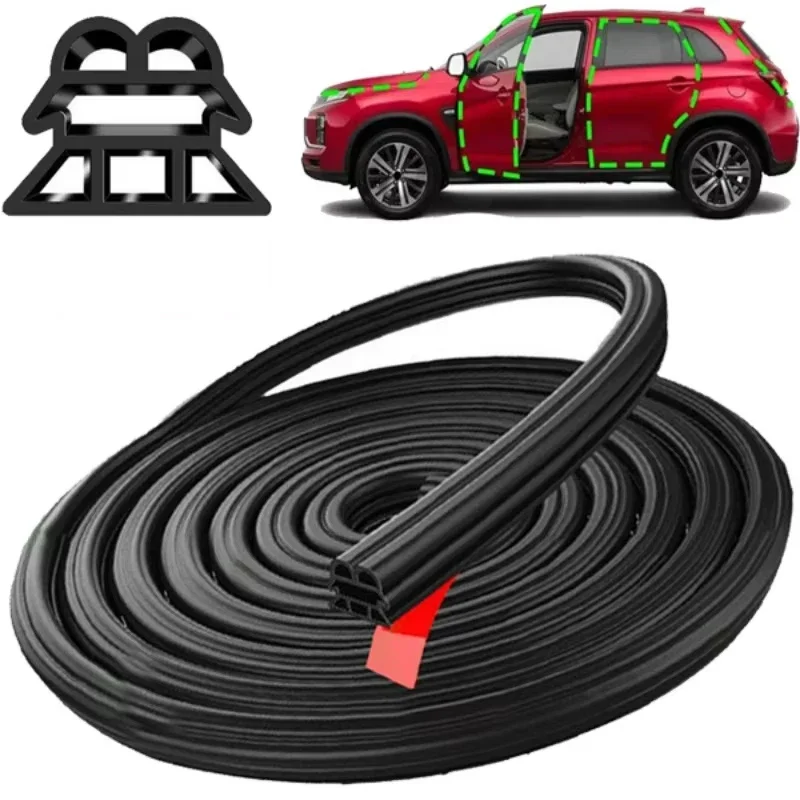 Car Door Rubber Seal Strip - 3 - Audio Music Car reseña y precio