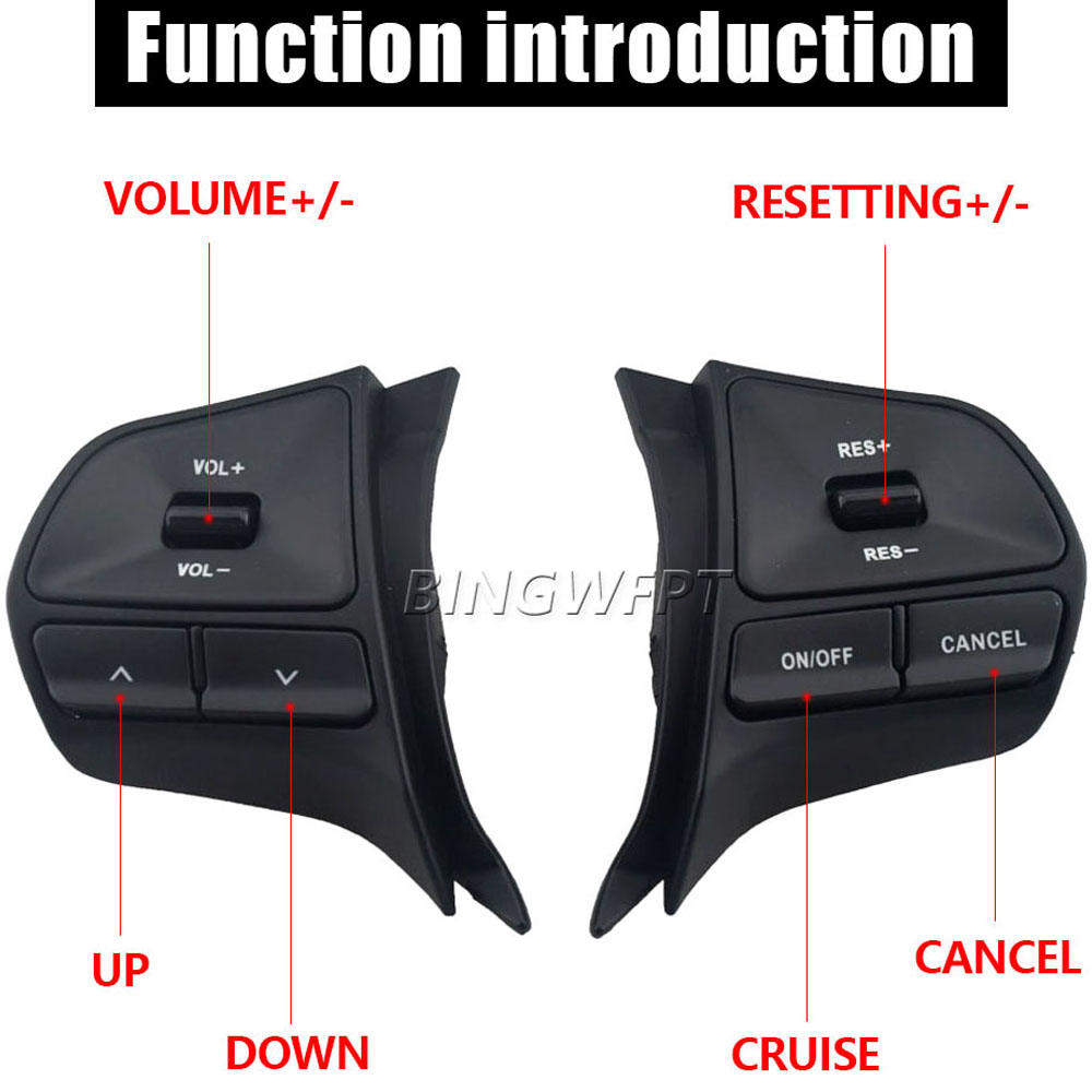 Cruise Switch With backlight f - Music Song Audio reseña y precio