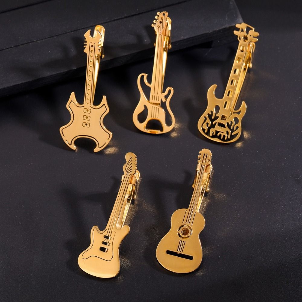 Fashion Treble Clef Guitar Tie - Audio Music Notes reseña y precio