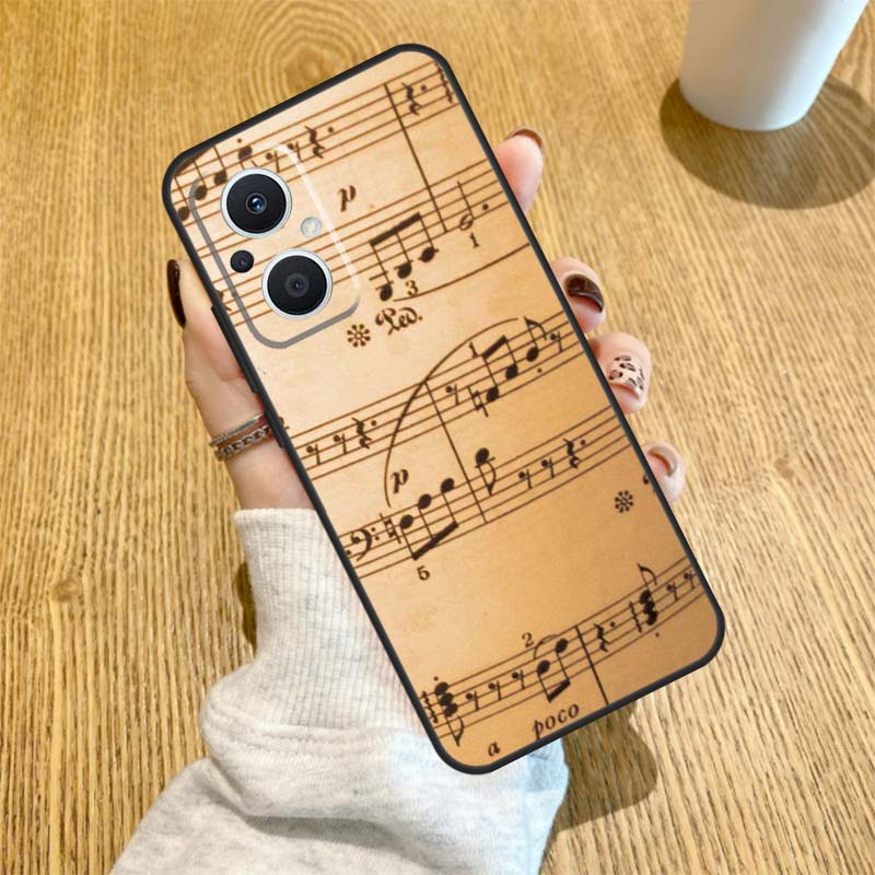 Music Note Symbol Piano Case F - Audio Music Notes reseña y precio