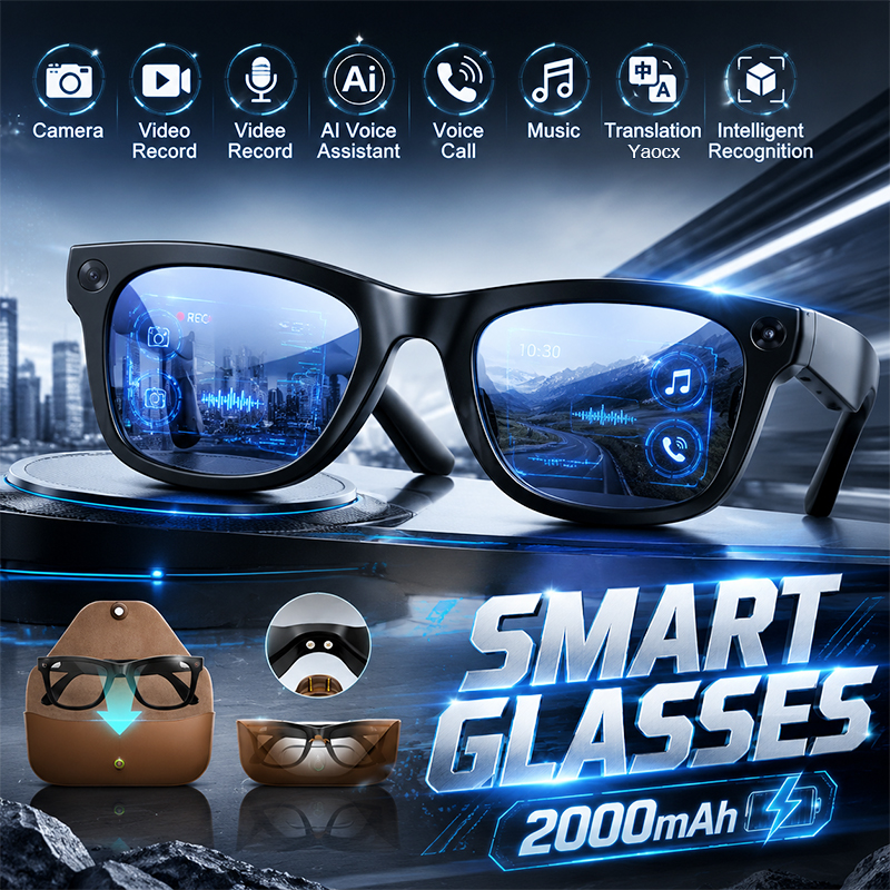 New Smart Glasses Intelligent  - Audio Music Recognition reseña y precio