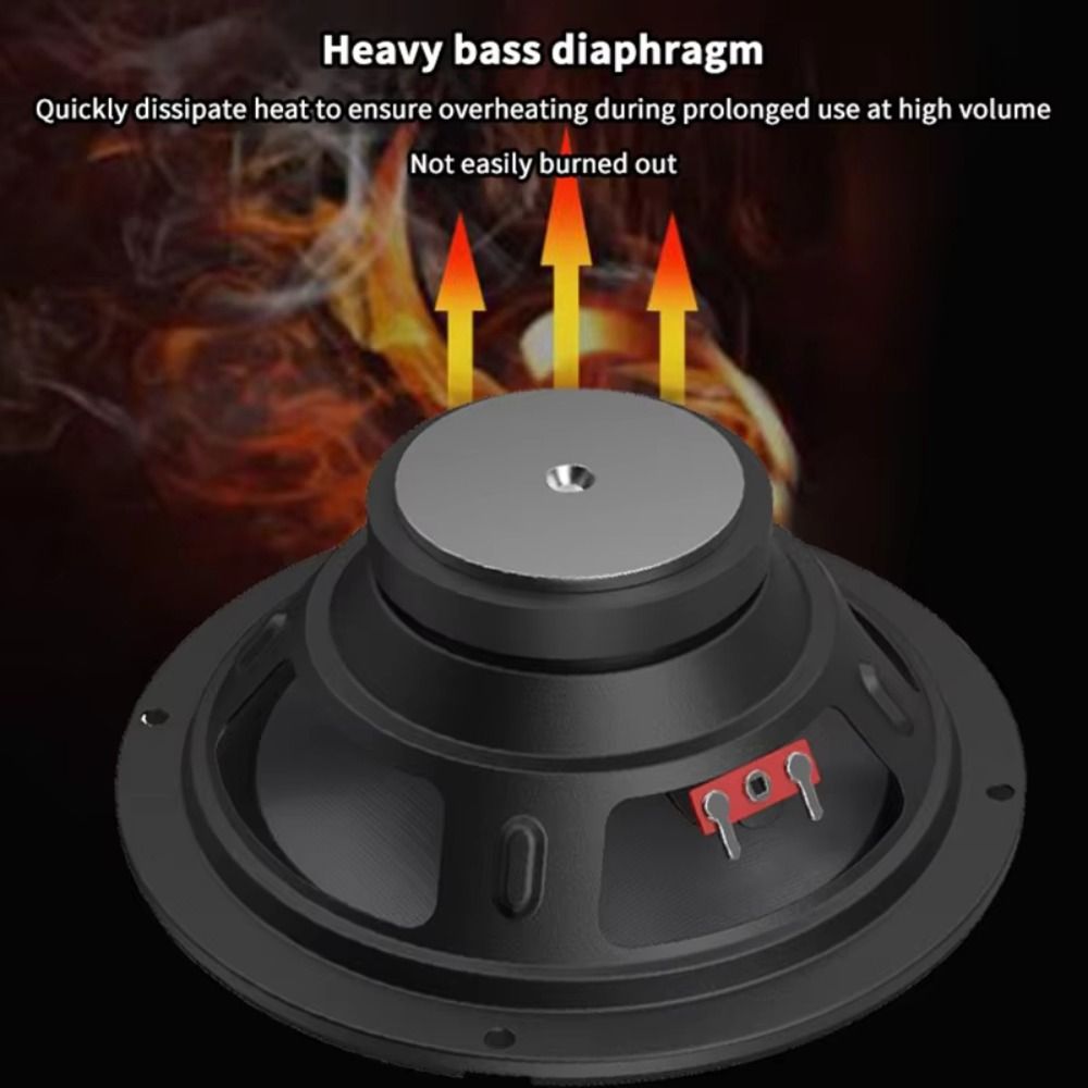 5/6/8/10 Inch Car Bass Speaker - Audio Music Hifi reseña y precio