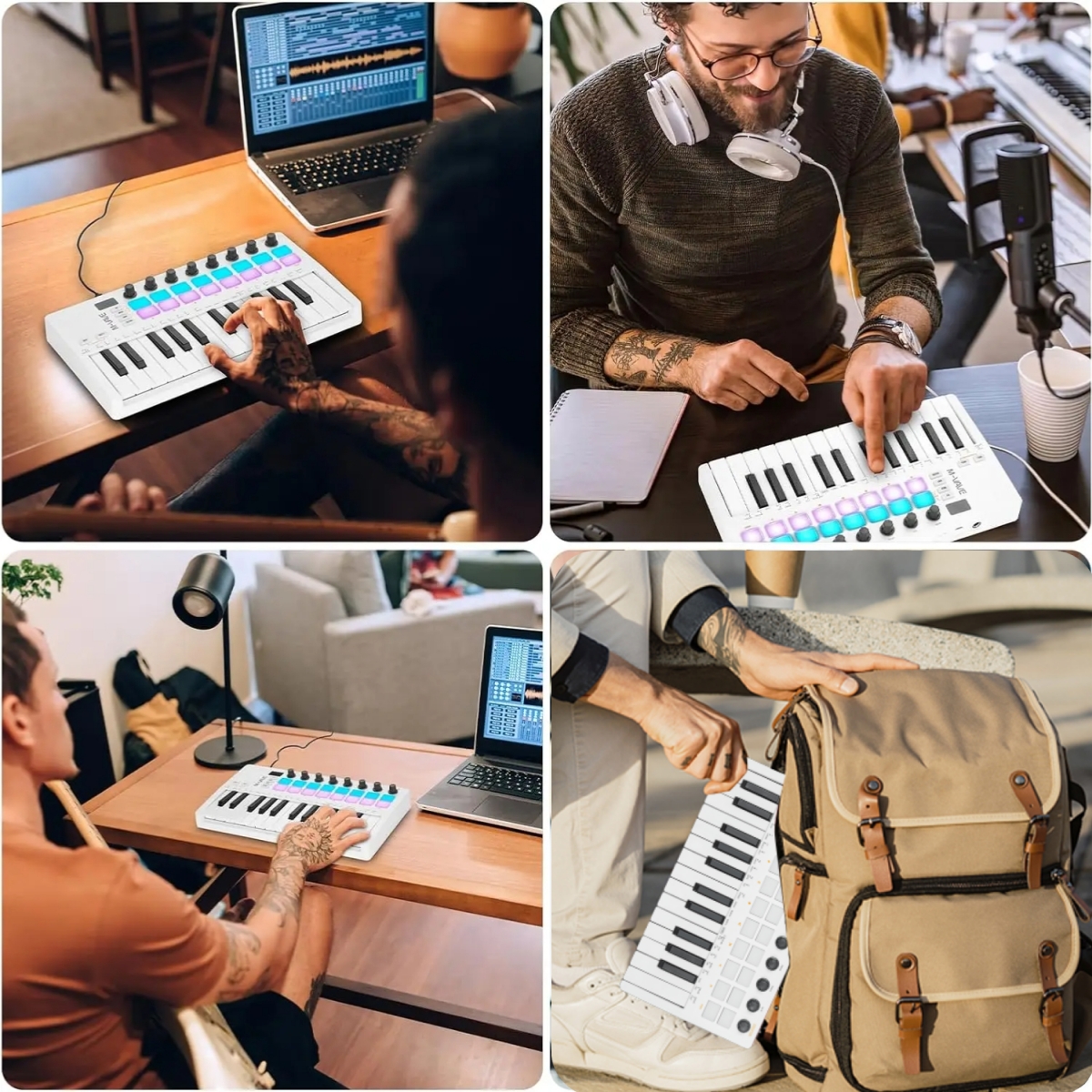 M-VAVE SMK-25 II 25 Key MIDI C - Midi Controller Pad reseña y precio