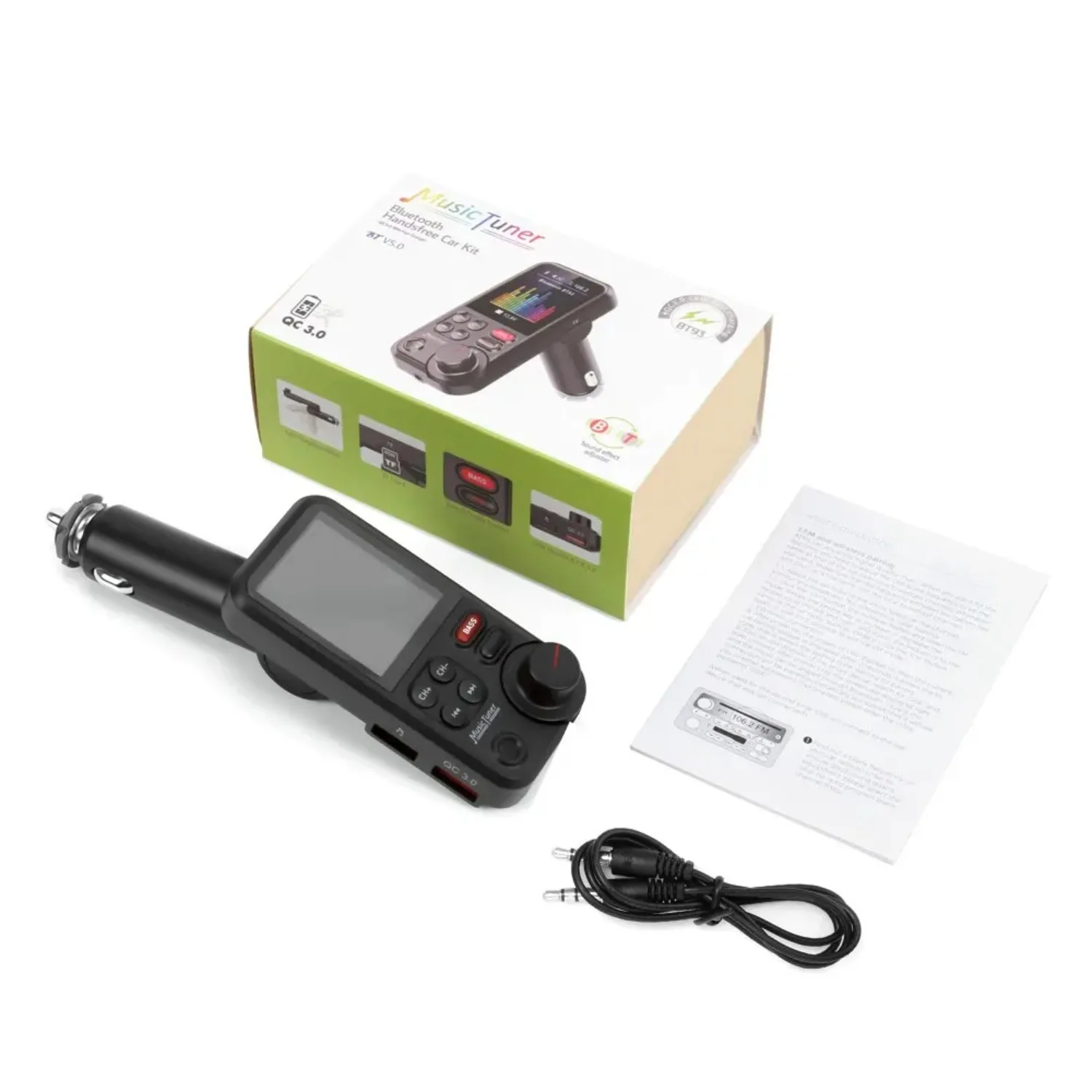 1.8 Inch Car Audio FM Transmit - Audio Music Car reseña y precio