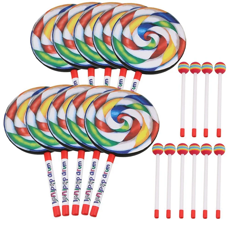 10Pcs 7.9 inch Lollipop Shape  - Audio Music Lollipop reseña y precio