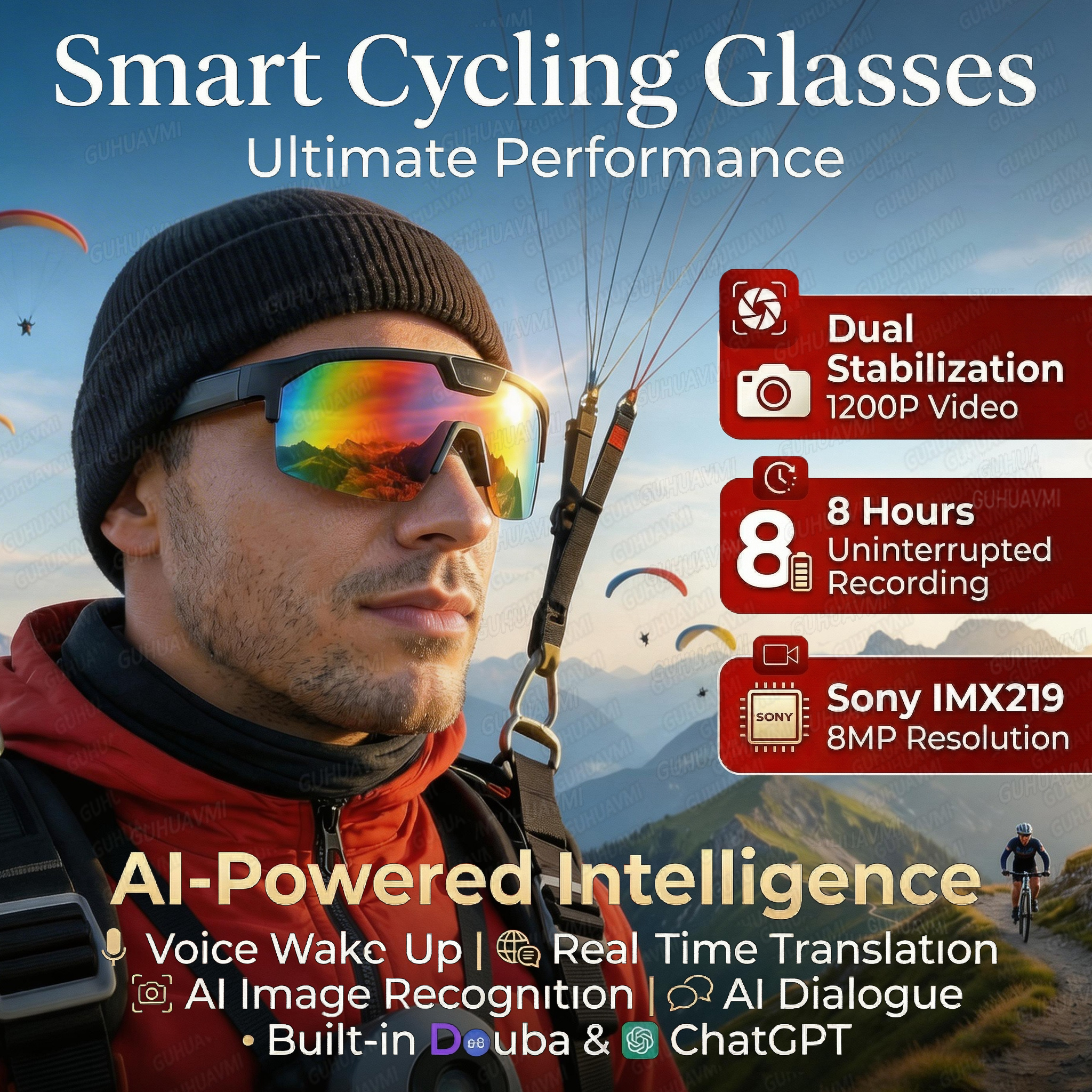 2026 New AI Smart Sports Glass - Audio Music To Video Ai reseña y precio