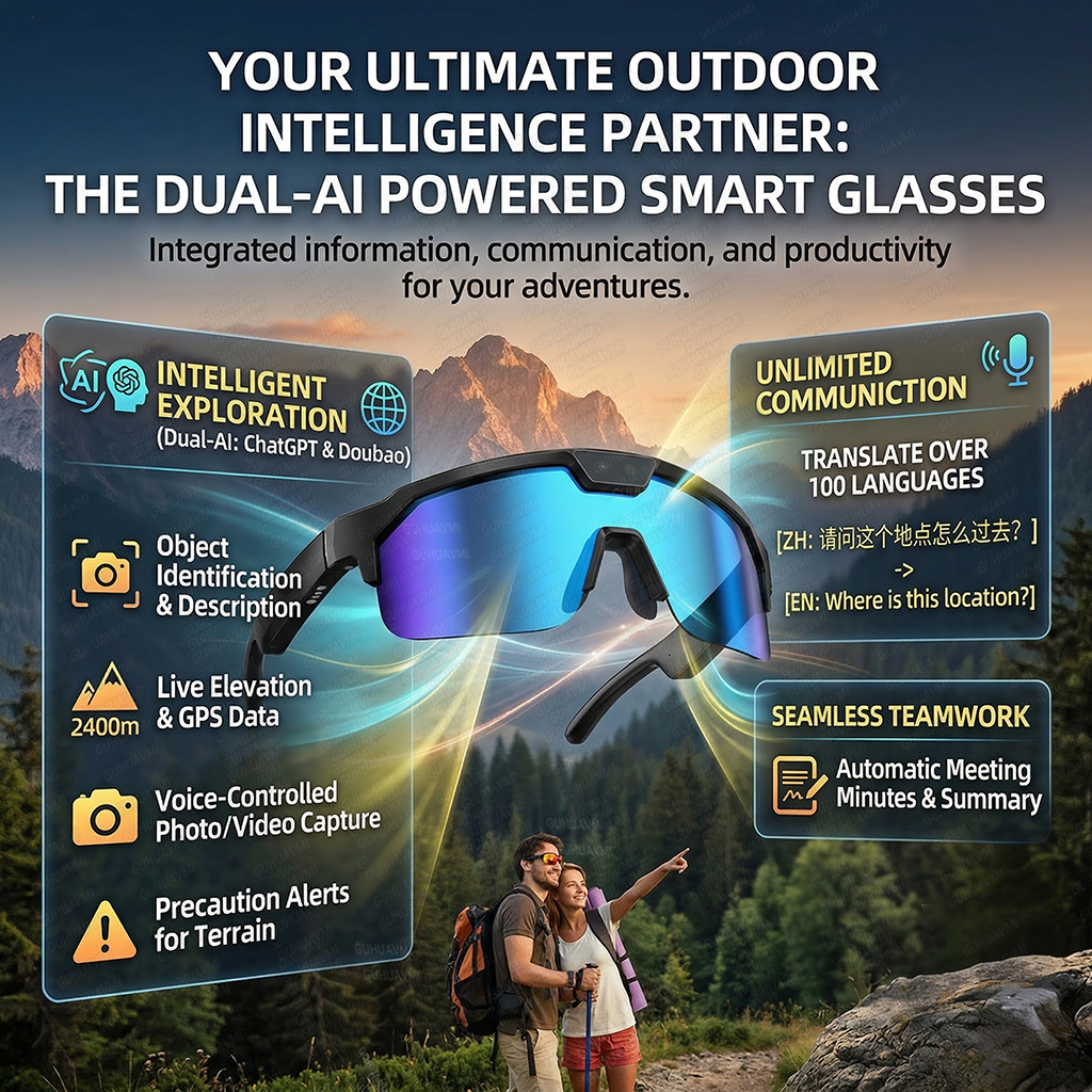 2026 New AI Smart Sports Glass - Audio Music To Video Ai reseña y precio