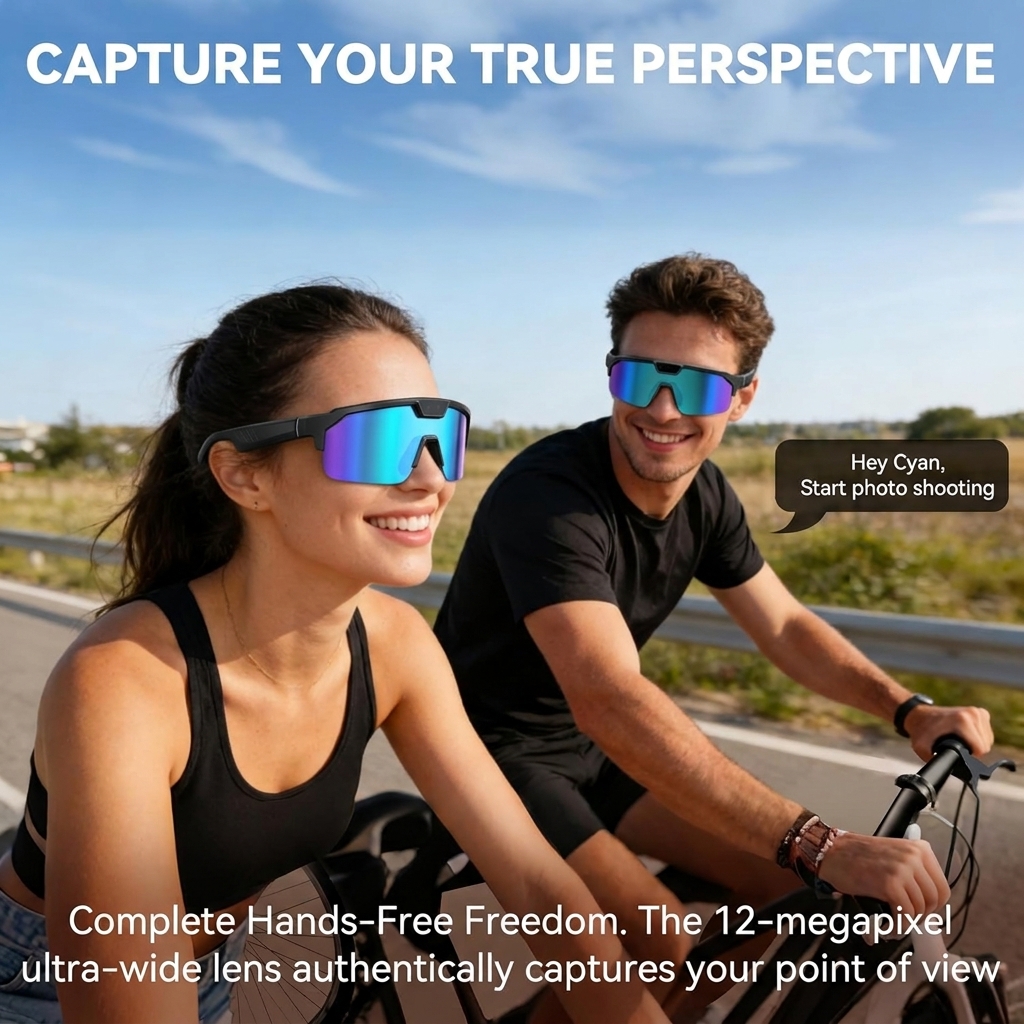 2026 New AI Smart Sports Glass - Audio Music To Video Ai reseña y precio