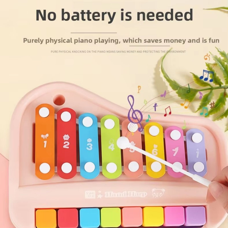 8-Note Xylophone Piano 2-in-1  - Audio Music Notes reseña y precio