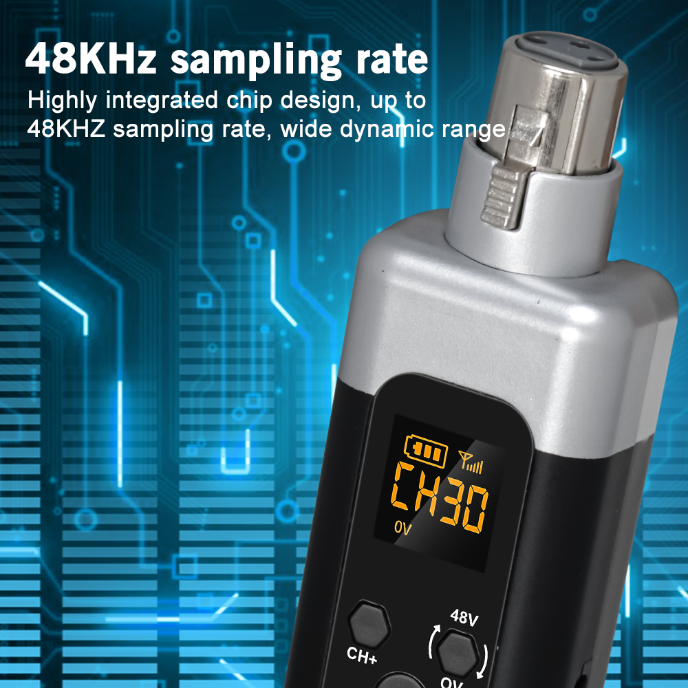 LEUS U2 UHF Wireless Microphon - Xlr Microphone Condenser reseña y precio