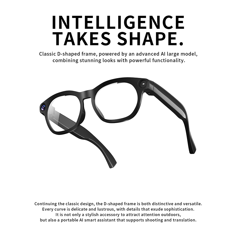2026 New Smart Glasses 800W HD - Audio Music To Video Ai reseña y precio