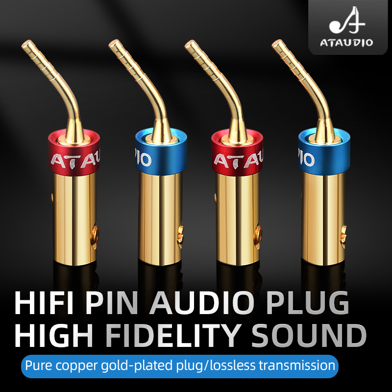 ATAUDIO 8PCS HiFi Banana Plug  - Audio Music Hifi reseña y precio