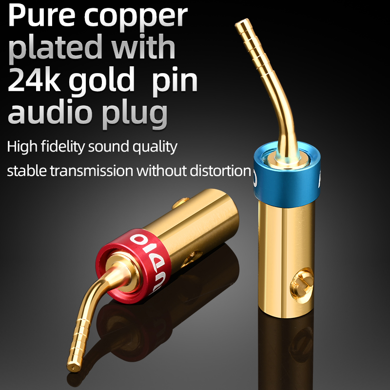 ATAUDIO 8PCS HiFi Banana Plug  - Audio Music Hifi reseña y precio