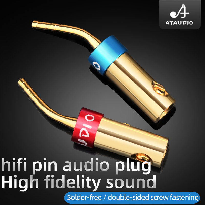 ATAUDIO 8PCS HiFi Banana Plug  - Audio Music Hifi reseña y precio