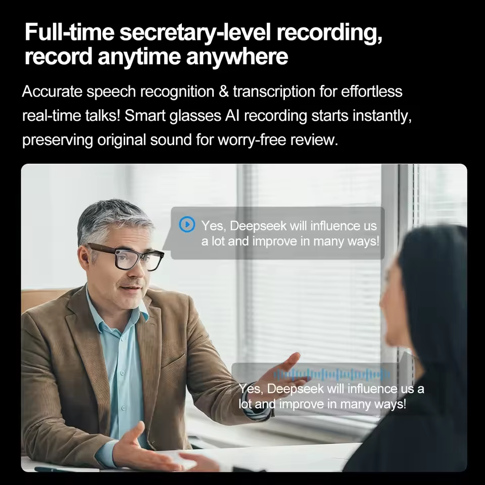 2026 New AI Smart Glasses with - Audio Music To Video Ai reseña y precio