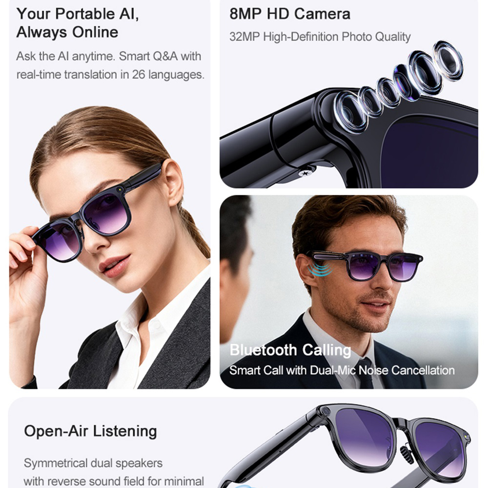 Smart Glasses AI Assistant Rea - Audio Music To Video Ai reseña y precio