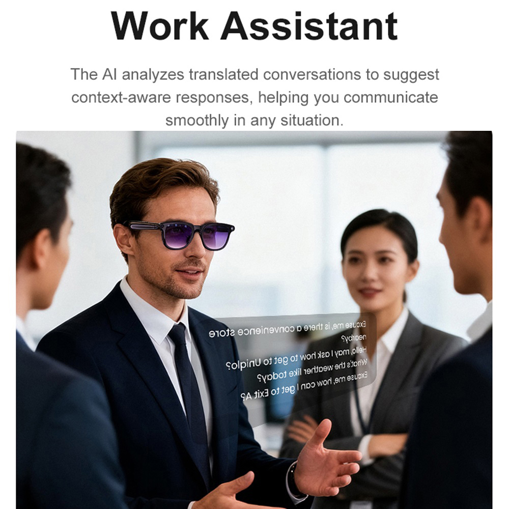 Smart Glasses AI Assistant Rea - Audio Music To Video Ai reseña y precio
