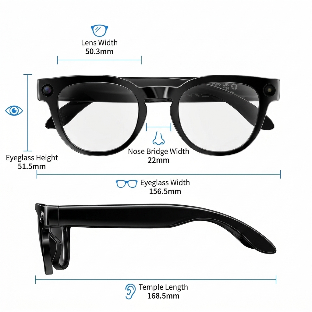 2026 New AI Smart Glasses with - Audio Music To Video Ai reseña y precio