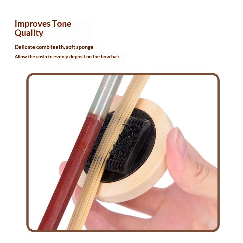 [LA]1Pc Violin Bow Comb Rosin  - Violin Rosin Bow reseña y precio