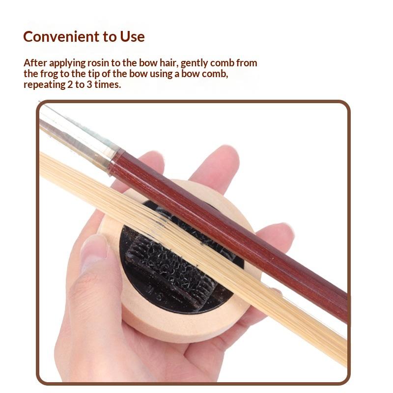 [LA]1Pc Violin Bow Comb Rosin  - Violin Rosin Bow reseña y precio