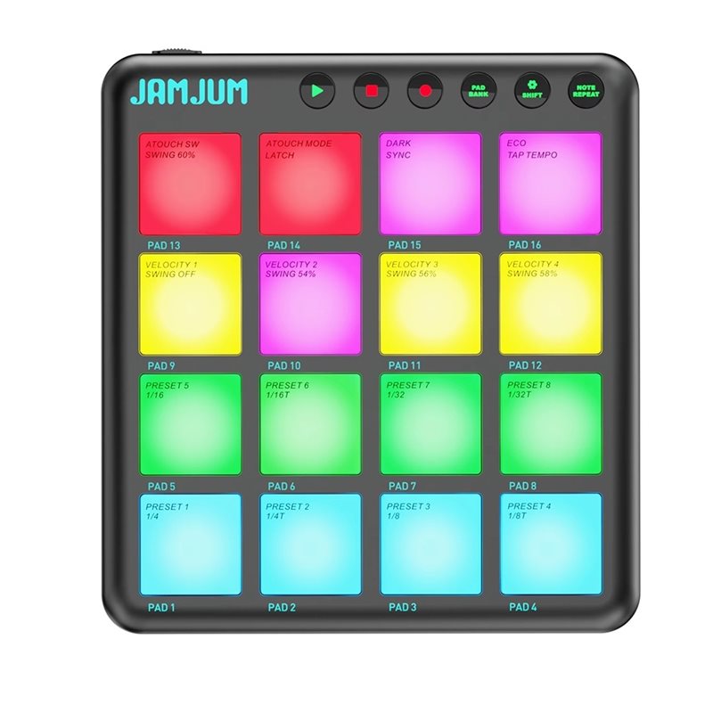 【TRAVEL ESSENTIAL】JAMJUM MIDI  - Midi Controller Pad reseña y precio