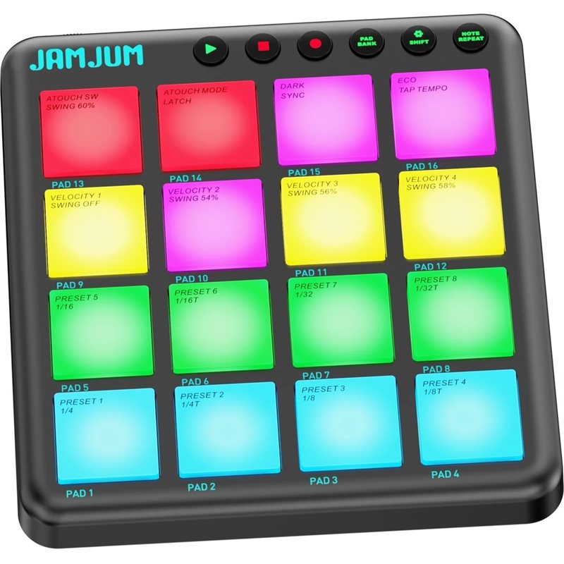 【TRAVEL ESSENTIAL】JAMJUM MIDI  - Midi Controller Pad reseña y precio